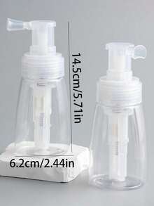 1个14毫升/140毫升粉末喷雾瓶,适用于爽身粉、药粉等,也可作为便携式爽肤水喷雾瓶或西瓜霜干粉喷雾瓶使用。采用上下开关设计,方便实用,可根据需要随时取用。螺旋盖设计密封性好,防止粉末受潮。外置弹簧,确保粉末洁净无污染。按压式粉末分配器,出粉量大且均匀。 - 彩色 - 查看 5