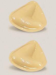 1 Pair Reusable Double-Sided Adhesive Bra Pads, Cleavage Enhancing, Self-Adhesive, Suitable For Strapless Bras, Bikini Tops, Swimwear Bras, And Sports Bras - Apricot - View 5