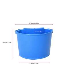 Hanging Car Wash Bucket, Multi-Functional Car Wash Storage Bucket With Brush - Multicolor - View 5