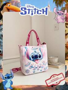 Disney 1 Pc Officially Licensed Lilo & Stitch Print Square Bag, Girl's Gradient Handbag,Adjustable Shoulder Strap Crossbody Bag, Lightweight Shoulder Bag – Ideal For Girls, Teens, Fans,Students, Perfect For Daily Commutes, School Runs, Shopping , Fan Meetups - DHF52256-sT - View 9