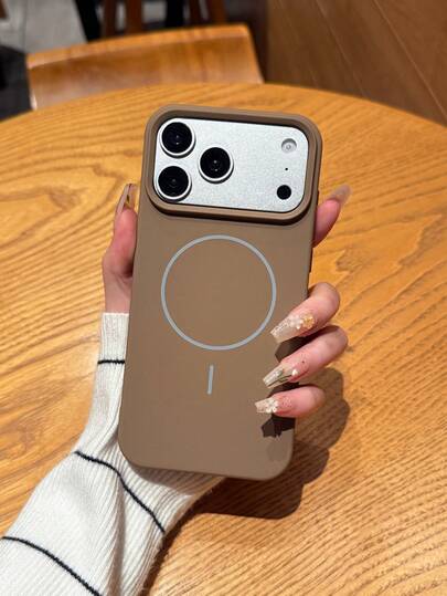 1个极简纯色磁吸手机壳，支持无线充电，摄像头保护，磨砂软TPU后盖，兼容 17 Pro Max、17 Pro、17、16 Pro Max、16 Pro、16、15 Pro Max、15 Pro、15、14、13、12、11