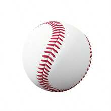 1PC Sports Practice Soft Softball Trainning Base Ball Outdoor Sport Practice BaseBall Softball Anti Stress Standard Ball For Practic - White - View 13
