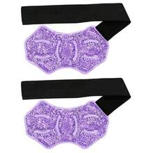 Paquete de enfriamiento reutilizable con correa ajustable. Contiene perlas de gel dispersables para un alivio efectivo de la molestia. Diseño de dos piezas para el pie y el tobillo, adecuado para tobillos y rodillas. Proporciona soporte para las piernas y promueve la recuperación muscular. - Ver 13