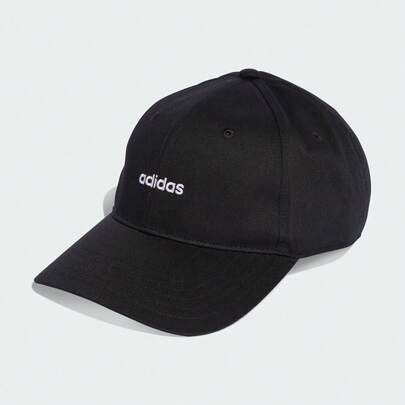 Adidas 男女通用线性刺绣帽，弯檐帽 KD2109