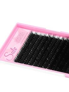 Sulv 240pcs Eyelashes Cluster Individual Lashes 8-22mm To Choose 100D Fluffy Cluster Lashes Wispy Individual Lashes Cluster DIY Lash Extension For Beginners - View 3