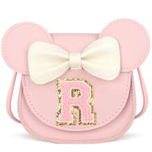 1pc Personalized Crossbody Bag For Girls, Unique Shoulder Bag, Suitable As Birthday Gift For All Ages - Pink - View 14