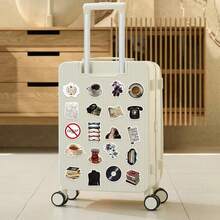 50张博物馆装饰美学贴纸，适用于滑板、手机壳、笔记本电脑、冰箱、行李箱、卧室、平板电脑、笔记本，也是学习奖励礼物、剪贴簿用品和文具的趣味贴纸，适用于Kindle。 - 1 Set - 查看 8