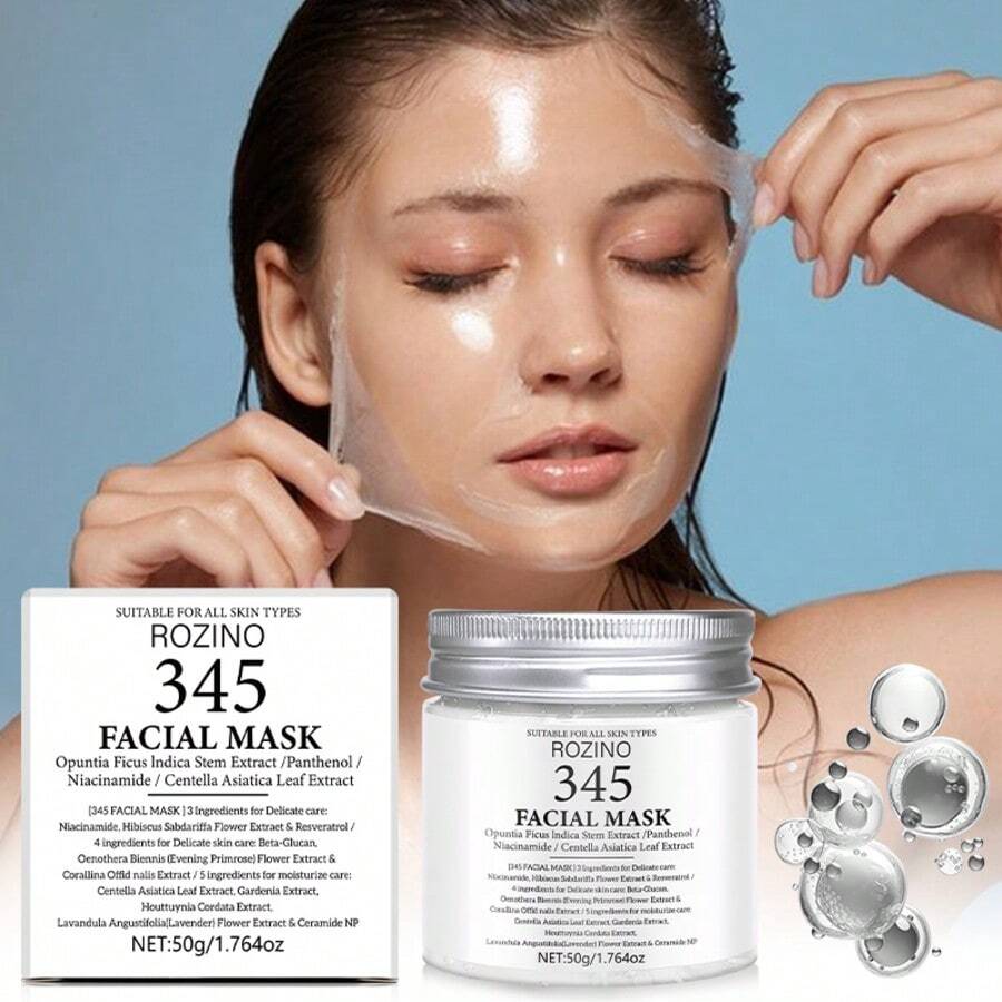 50克 345 面膜，富含烟酰胺，即刻紧致丰盈肌肤，平衡肤色，柔滑肤质，凝胶质地，令肌肤焕发光彩。 - Aloe Vera - 查看 1