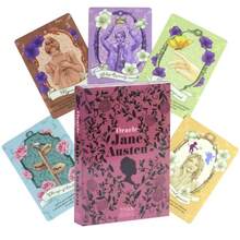 1 Box Jane Austen Oracle Cards, Focused On Life Guidance And Spiritual Enlightenment, Includes 48 Cards - Multicolor - View 1