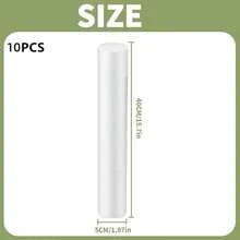 3/5/8/10支装高品质白色花泥棒，尺寸：15.75英寸 x 1.96英寸 - 是DIY婚礼花艺装饰的理想底座，这些实心圆柱形海绵适用于各种活动和派对的装饰，包括母亲节、复活节、感恩节和情人节。它们也是生日、毕业典礼和其他特殊场合的珍贵礼物。 - 泡棉棒 - 查看 16