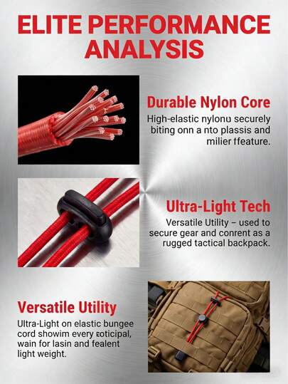  URBANWAVE 1/6件装登山杖固定器 登山杖收纳 徒步杖支架 背包登山杖固定装置 登山包杖环 登山杖弹力绳 登山杖替换零件 免手持登山杖支架