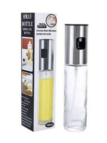 Sticlă de pulverizare cu pompă din oțel inoxidabil de 6,76 oz - Pulverizator de ulei de gătit și friteuză cu presiune înaltă pentru distribuție uniformă, utilizare 12 luni, potrivit pentru copt, grătar - Instrument de bucătărie, articole de bucătărie moderne, accesoriu durabil pentru friteuză cu aer, ambalaj în cutie - Vizualizare 15
