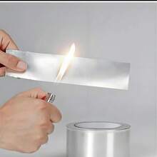 Heavy Duty High Temperature Silver Aluminum Foil Tape For HVAC Duct Systems, Dryer Vents, Automotive Exhaust Repair, Furnace Pipe Wrapping, Metal Bonding, Insulation, EMI Shielding, DIY Crafts - 1PC[Long:393.7in/Wide:1.18IN] - View 6