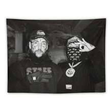 Flag $Uicideboys Music Album Poster Tapestry For Bedroom, Living Room & Dorm Decor Hanging Lightweight - 如圖所示 - 查看 2