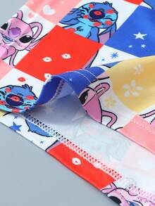 Disney 3条装卡通涂鸦印花男士内裤，松紧腰带男士平角内裤 - 彩色 - 查看 2