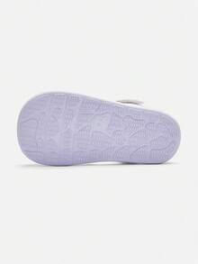 Balabala 2026 Summer Girls Princess Sandals, Lightweight Breathable Soft Bottom Comfortable Sandals - White Purple - View 3