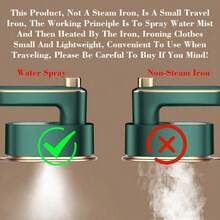 PLANCHA DE CAPOR PORTATIL - Verde - Ver 3