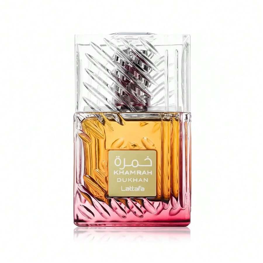 Lattafa Khamrah Dukhan For Unisex Eau De Parfum Spray, 3.4 Ounce / 100 Ml - 甜美風 - 查看 1