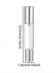 2个/3个装香水滚珠喷雾瓶 - 精油瓶 - 透明玻璃，可重复灌装喷雾瓶，便携式化妆品容器，多用途旅行香水瓶 - 彩色 - 查看 8