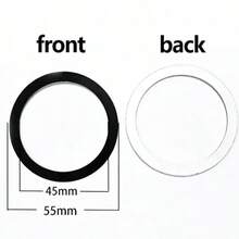 1pc Universal Magnetic Phone Holder - Supports Wireless Charging, Upgraded Built-In Magnet, Compatible With Phone Cases, Wireless Charging, Car Mount, Universal Adapter - Multicolor - View 9