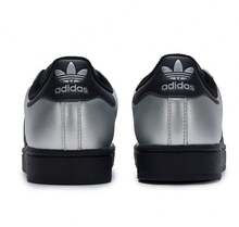 Giày thể thao nữ Adidas SUPERSTAR II Retro Shell Toe - Bạc/Đen - Xem 6