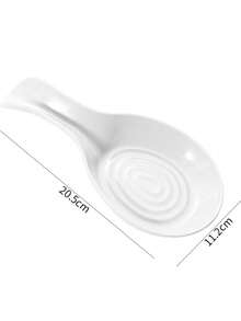 1pc/2pcs PP Spoon Rest, Soup Spoon Holder, Heat Insulation Mat, Kitchen Tool - Random Delivery - Multicolor - View 6