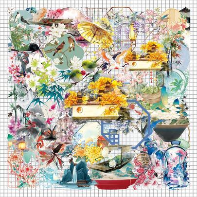 50pcs Chinese-Style Elements: Chinese-Style Cartoon-Themed Delicate And Fun Transparent Stickers ,Cartoon Cute Things Aesthetic Stickers, Suitable For Coloring Books, Cup Accessories, Water Bottles, Laptops, Mobile Phones, Skateboards, Guitars, Suitcases, Scrapbook Supplies, Stationery, Bicycles, Motorcycles, Cars, Pens, Handbags, Office Supplies, Bookmarks, Gifts For Men