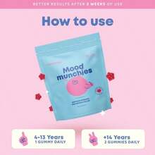 Mood Support Saffron Gummies – Emotional Balance & Focus Support With Passion Flower, Sugar-Free, Gluten-Free Gummies - 1 Pc - 320g - View 6