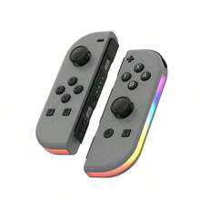 Switch Joycon Left And Right Game Wireless Pairing Gamepad With RGB Light Wake UP Vibration Dazzling Light Motion-Sensing Bluetooth Gamepad 3D Joystick Control Does Not Drift - View 13
