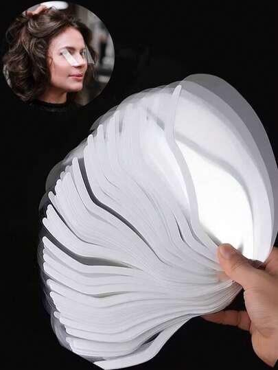 微针化妆淋浴面罩、一次性面罩、发胶沙龙用品和睫毛嫁接眼部眼睑手术术后护理