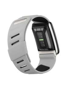 5.0/MG SportFlex – 心电图腕带，柔软触感硅胶，防水防汗，兼容5.0 - 灰色 - 查看 3