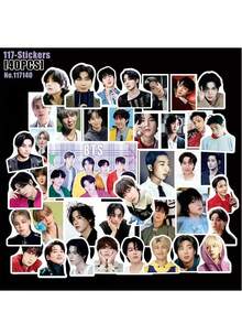 Bộ sticker KPOP thần tượng JK V Rose LNGSHOT COR/TIS 50pcs 40pcs 73pcs, Thẻ album, Sticker ghép hình, Sticker chống nước, Sticker trang trí, Hàng hóa người nổi tiếng, Sticker sổ tay, Sticker ốp điện thoại, Sticker fandom nổi tiếng, Sticker sưu tầm, Sticker chúc phúc mới, Bộ sưu tập sticker trưng bày, Hàng hóa âm nhạc, Sticker trang trí hộp - Nhiều màu - Xem 17