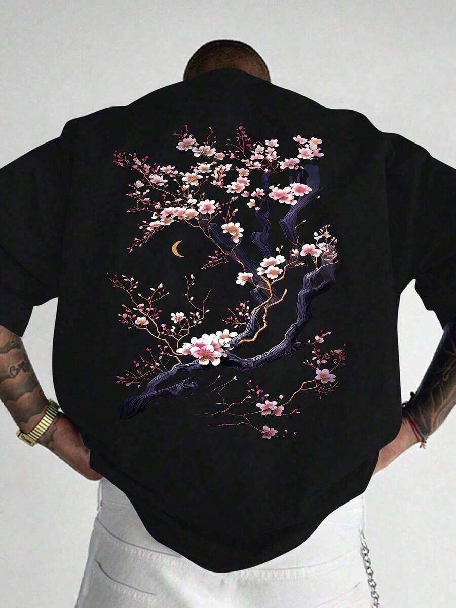 Camisetas de hombre para primavera y verano - Negro - Ver 1