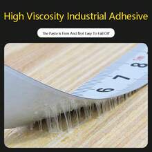 1/2/3/5M Cinta métrica autoadhesiva de acero inoxidable con escala métrica a prueba de óxido, duradera y resistente al desgaste - A - Ver 4