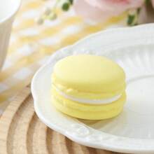 Đồ chơi bóp mềm hình bánh Macaron giống thật, chất liệu PU đàn hồi nhanh, mô phỏng bánh mì nhân kem, đồ trang trí hình bánh Macaron, đồ chơi giảm căng thẳng. - Nhiều màu - Xem 14