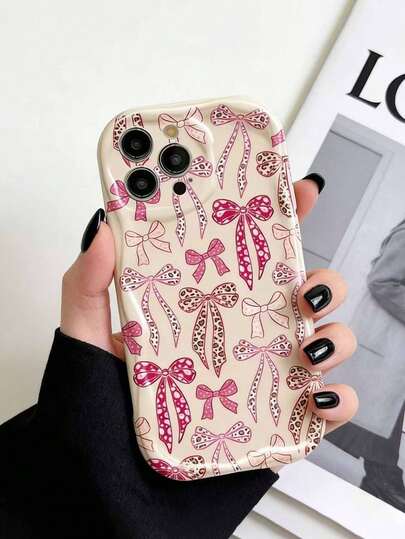 Bộ 11 ốp lưng điện thoại in họa tiết da báo và nơ, thiết kế tối giản dễ thương, phù hợp với XR 11 12 13 14 15 16 Plus 17 Pro Max Air Series, bảo vệ bền bỉ và vẻ ngoài thời trang, là món quà sinh nhật hoặc quà tặng ngày Valentine hoàn hảo cho cả nam và nữ.