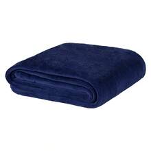 Everest Lisa Queen Blanket - Navy Blue - View 2