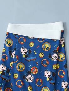 Disney 3PCS , Cartoon Graffiti Print Men's Lingerie, Elasticated Waistband Men's Boxer Briefs - Multicolor - View 4