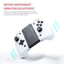 Controlador Joystick Inalámbrico LinYuvo, Iluminación RGB de Color, Botón de Disparo Rápido de Un Clic, Joystick de Efecto Hall, Botones Traseros Duales con Programación de Macros, Anillo de Luz LED de 8 Colores, Función de Macro y Sensor de 6 Ejes, Compatible con Switch/Switch OLED/Switch Lite - Ver 11