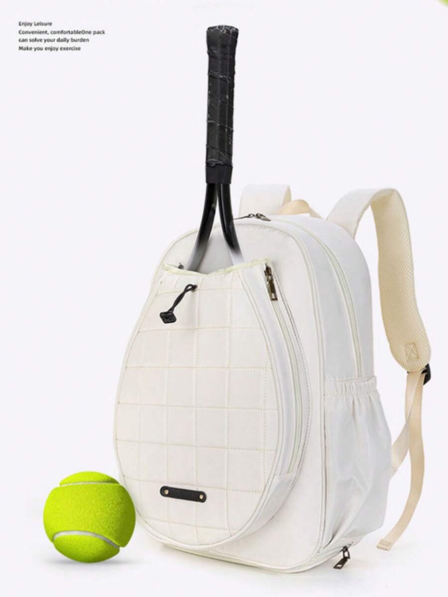 XINGNAN New Arrival Tennis Bag, High-Quality Badminton Bag With Large Capacity, Solid Color Unisex Outdoor Sports Racket Backpack, Fitness Bag - Multicolor - View 1