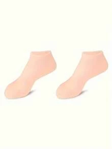 1双保湿硅胶凝胶袜，适用于干燥皲裂的双脚，滋养肌肤，润滑足部护理按摩袜 - 彩色 - 查看 11