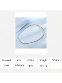 MDFUN Collares de tenis de 2 mm para mujeres/hombres - Cadena de tenis clásica con diamantes de circonita cúbica con engaste de 4 puntas chapado en oro de 18 quilates, tamaño del collar de tenis para damas de 16 a 22 pulgadas - oro - Ver 15