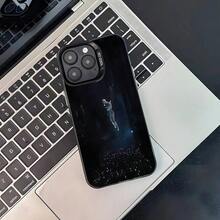 Funda para teléfono DJ A-Afterlife Anyma para iPhone 17, 16, 15, 14, 13, 12, 11, Pro, Max, Plus, negra mate a prueba de golpes. - Blanco - Ver 3
