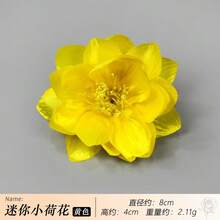 5支莲花形凝胶笔，柔软硅胶笔，创意文具，节日礼品，黑色签名笔 - 套裝 - 查看 4