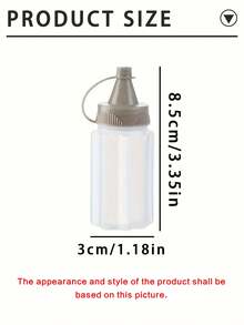 4/8/16个迷你酱料瓶，塑料挤压式调味瓶，番茄沙拉蜂蜜挤压瓶，调味品分配瓶，适用于午餐、烧烤、露营等场合的调味挤压瓶 - 彩色 - 查看 12