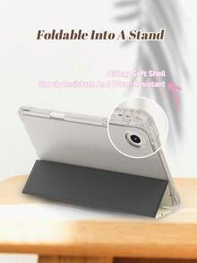 1pc Cute Cartoon Skateboard Puppy Pattern Tablet Protective Case, Compatible With IPad 10.2 Inch 10th/ (A16) 11 Inch 11th 2025, Pro 11 2021/2020, Galaxy Tab A8 10.5 Inch 2022, Matepad 10.4/Tab, With Pencil Slot, Anti-Drop, Tablet Stand Protective Cover, Support Auto Sleep/Wake - Multicolor - View 6