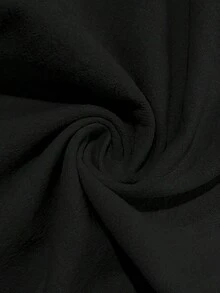 Pantalones casuales de lino de pierna ancha para hombres, de ajuste relajado, adecuados para todas las estaciones - Negro - Ver 6