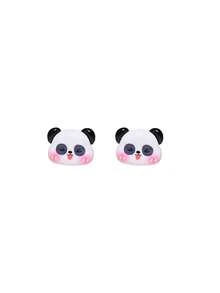 Panda-Shaped Car Start Button Cover With A Three-Dimensional Cute Cartoon Design. Suitable For One-Button Start Buttons On Cars, SUVs And Trucks For Decoration. Easy To Install Without Blocking The Operation. An Interior Creative Accessory That Adds Fun Atmosphere. Cute Panda Design, Small In Size. - A - View 4