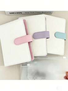 2026 New Arrival - Best Selling - A5 PU Leather Zipper Weekly/Monthly Planner Pouch, Cash Budget Envelope, Receipt And Invoice Organizer, Wealth Management Gift Set - Multicolor - View 2