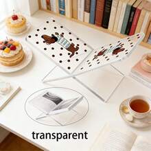 Hình in chó Dachshund trên nền chấm bi, thích hợp nhất để đọc sách giải trí, học tập, làm quà tặng và thăm hỏi. - Hình chữ nhật - Xem 4